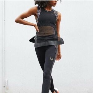 Lucas Hugh London Active Mesh Sleeveless Top size S